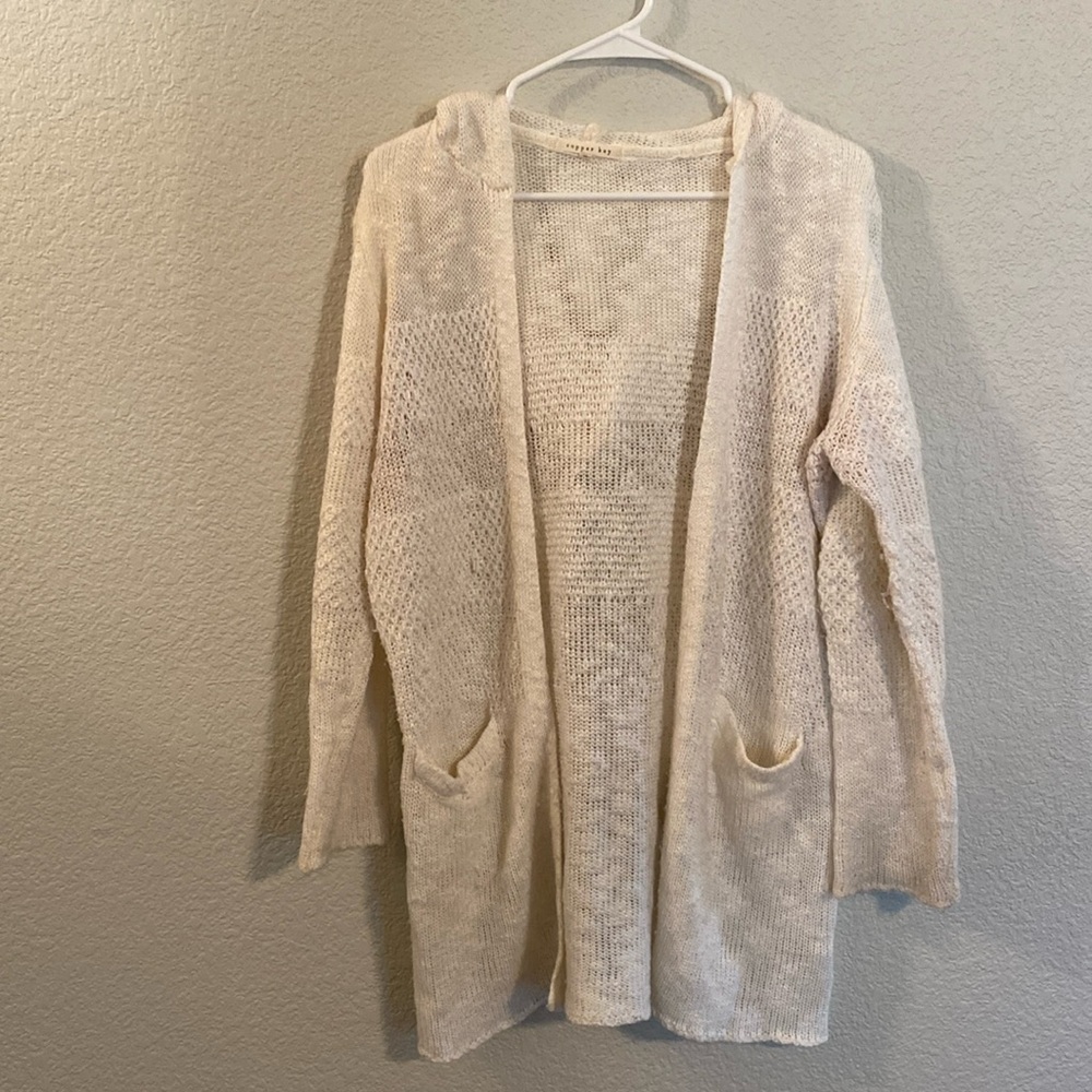Copper Key Hooded cardigan